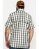 Image #2 - Carhartt Men's Plaid Print Rugged Flex® Rigby Short Sleeve Work Shirt, Grey, hi-res