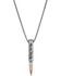 Image #2 - Montana Silversmiths Men's Bullet Necklace, Silver, hi-res