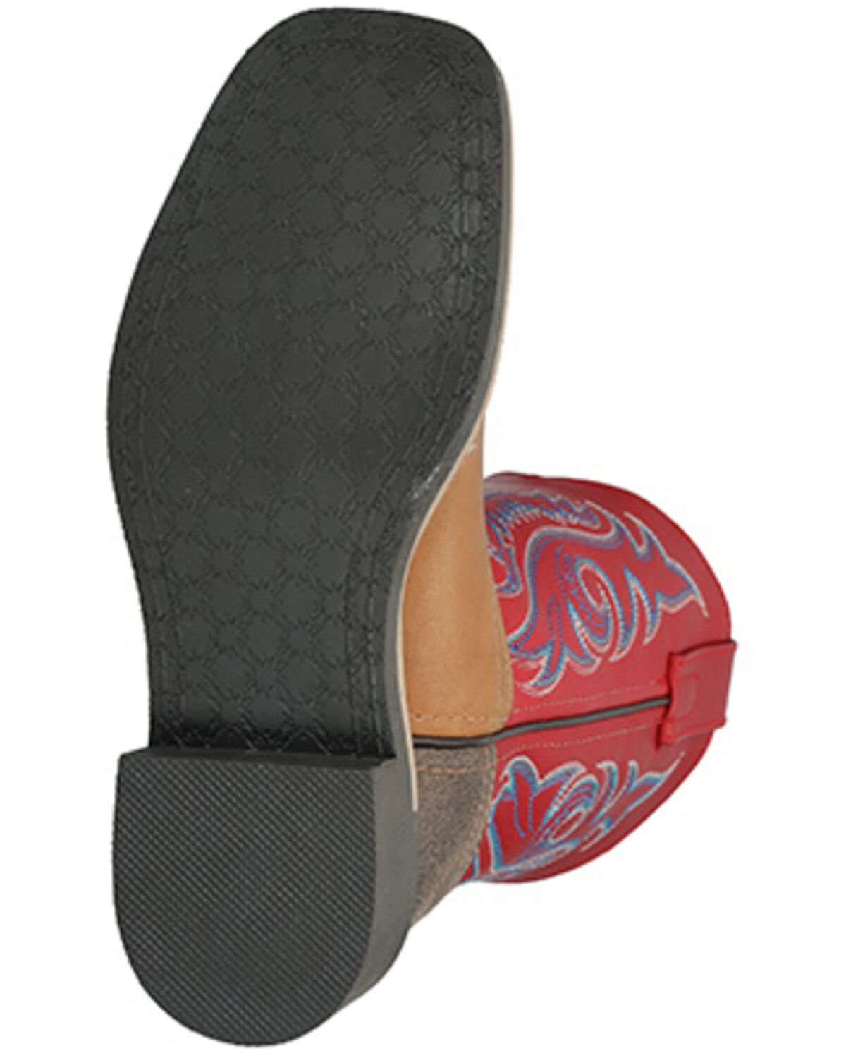 Image #7 - Smoky Mountain Boys' Barrett Western Boots - Broad Square Toe, Tan, hi-res