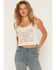 Image #1 - Kimes Ranch Women's Keep Kimes and Carry On Graphic Tank, White, hi-res