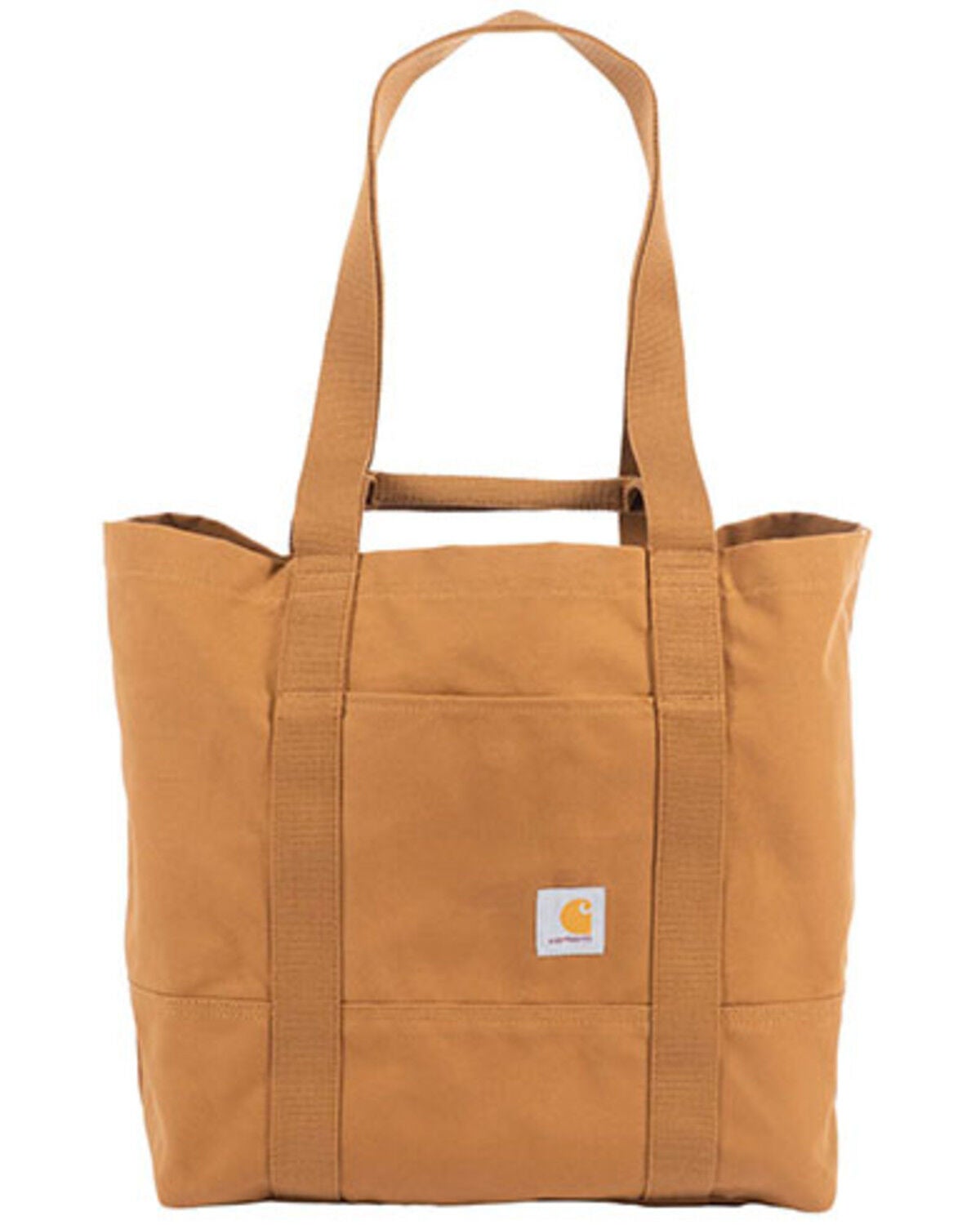 Carhartt 18L Firm Duck Tote Bag, Brown, hi-res