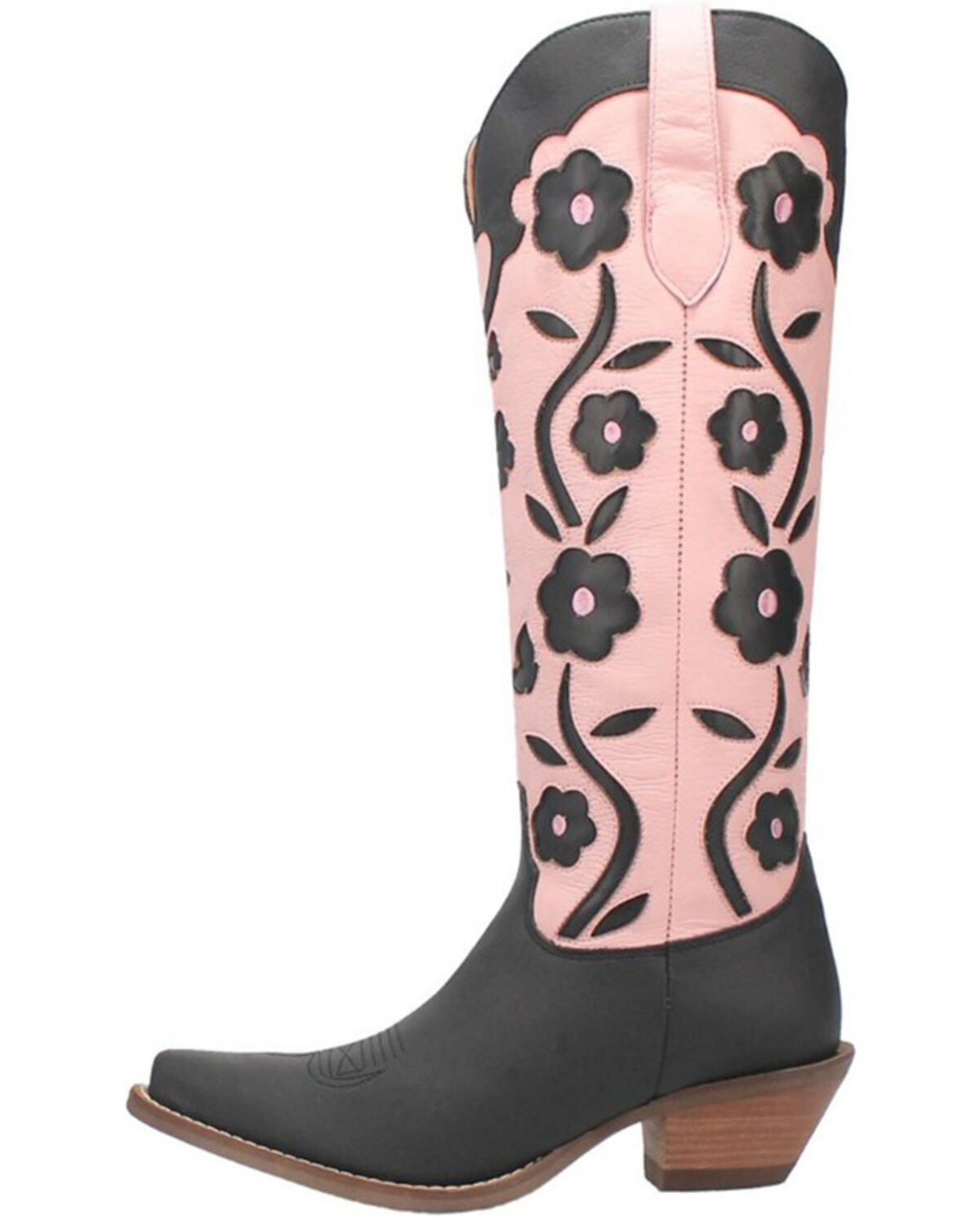 Image #3 - Dingo Women's Goodness Gracious Tall Western Boots - Snip Toe, Black, hi-res