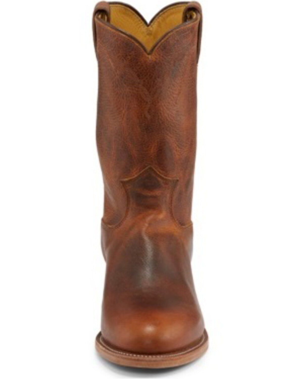 Image #4 - Justin Men's Brock Butterscotch Western Boots - Medium Toe, , hi-res
