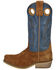 Image #3 - Smoky Mountain Boys' Wichita Western Boots - Square Toe, Brown/blue, hi-res