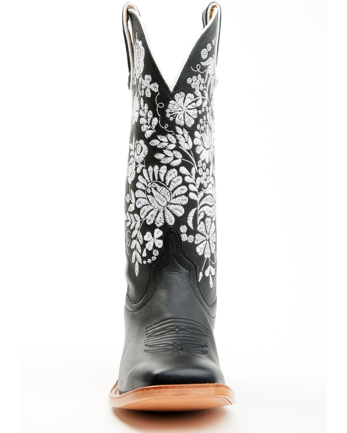 Image #4 - Macie Bean Women's Black Eyed Susan Western Boots - Square Toe, Black, hi-res