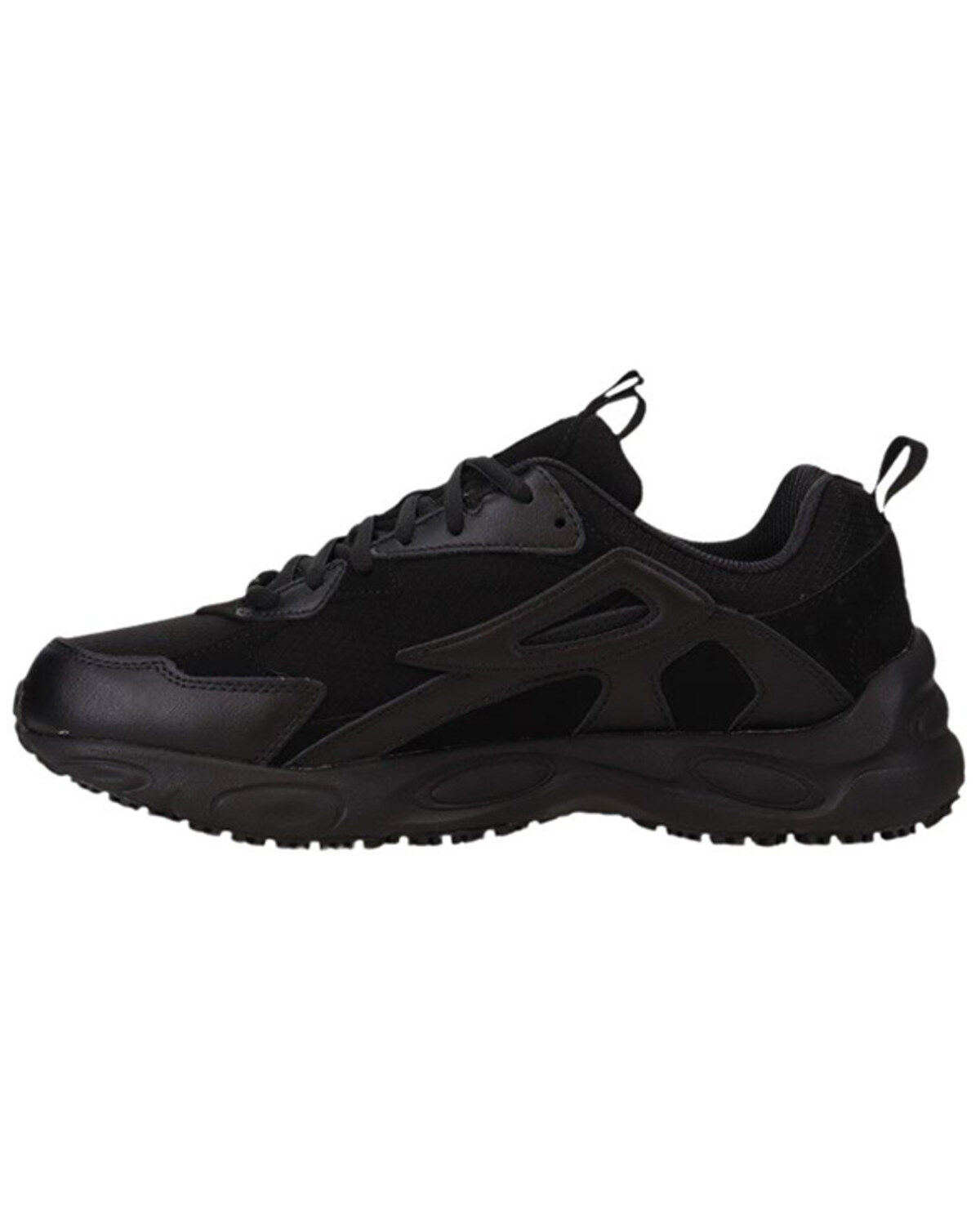 Image #2 - Fila Men's Memory Lateshift Slip Resistant Waterproof Work Shoes - Soft Toe, Black, hi-res