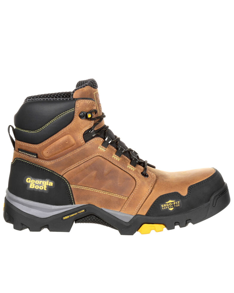 georgia boot amplitude composite toe waterproof work boot