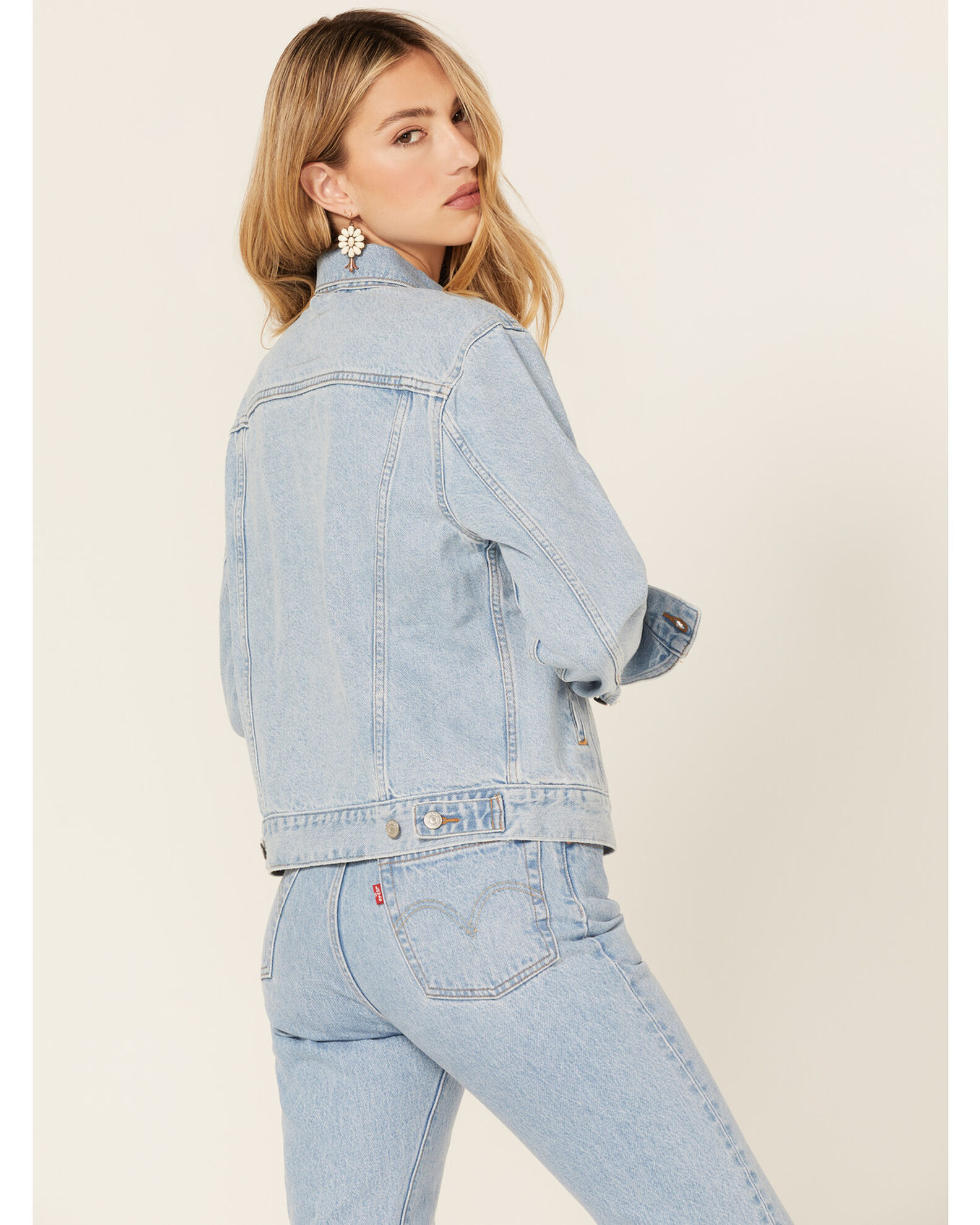 Levi's ex boyfriend trucker jacket stoop culture cheap