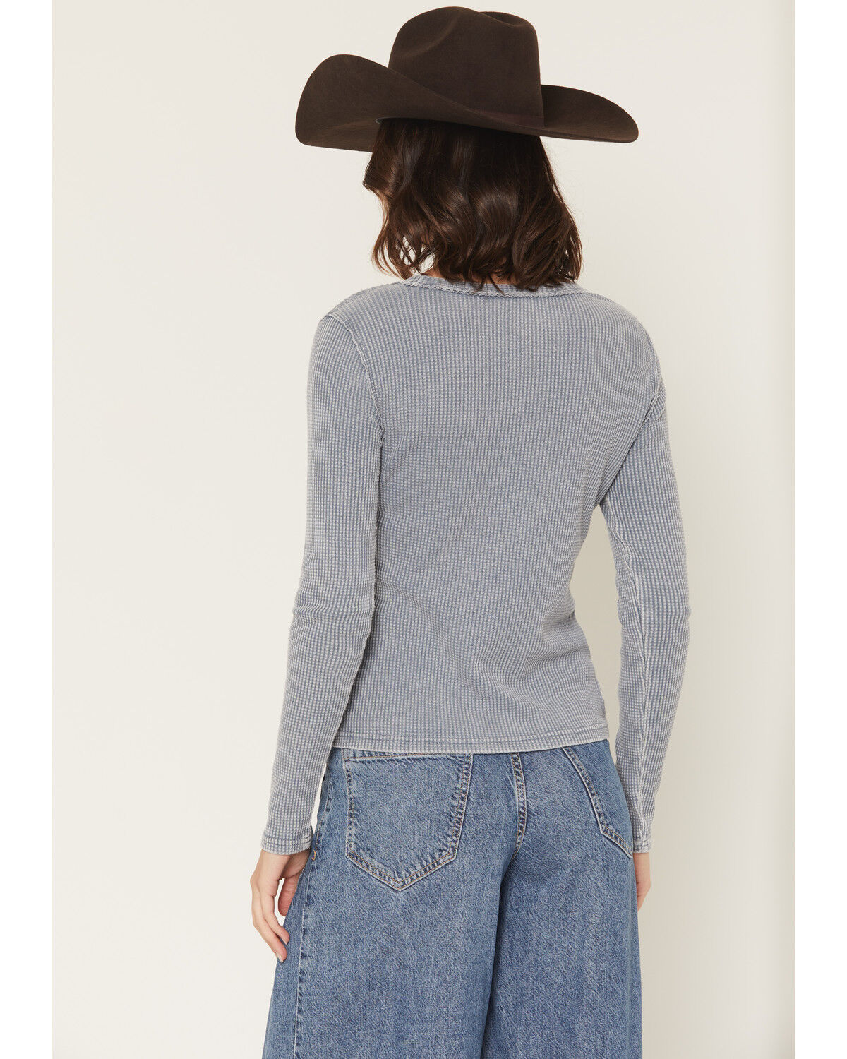 Image #4 - White Crow Women's Solid Long Sleeve Thermal Shirt, Blue, hi-res