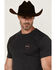 Image #3 - Ariat Men's Barbed Flag Short Sleeve Graphic T-Shirt, , hi-res