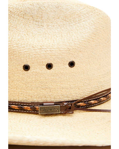 Image #5 - Larry Mahan 30X Lawton Palm Straw Cowboy Hat, , hi-res