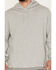 Brixton Men's Collegiate Pocket Hooded Sweatshirt, Heather Grey, hi-res
