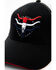 Image #2 - Cody James Men's Americana Steer Head Ball Cap, Black, hi-res
