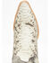 Image #6 - Dan Post Women's Exotic Python Western Boots - Snip Toe, Ivory, hi-res