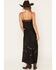 Image #3 - White Crow Women's Satin Lace Midi Skirt, Black, hi-res