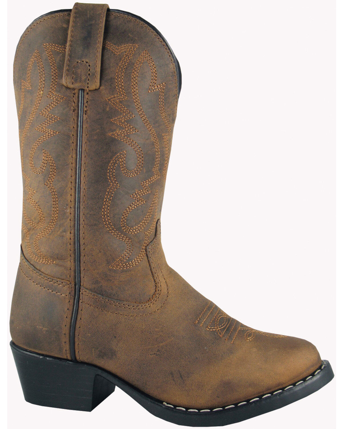 Image #1 - Smoky Mountain Kid's Denver Cowboy Boots, Brown, hi-res