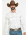 Image #1 - Cody James Men's Snowfall Large Plaid Long Sleeve Western Shirt , , hi-res