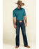 Image #6 - Cody James Core Men's Blue Tonal Short Sleeve Polo Shirt , , hi-res