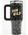 Image #1 - Boot Barn 40oz Run Wild Tumbler with Handle, Black, hi-res