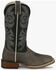 Image #2 - Justin Men's May Day Performance Western Boots - Broad Square Toe, Grey, hi-res