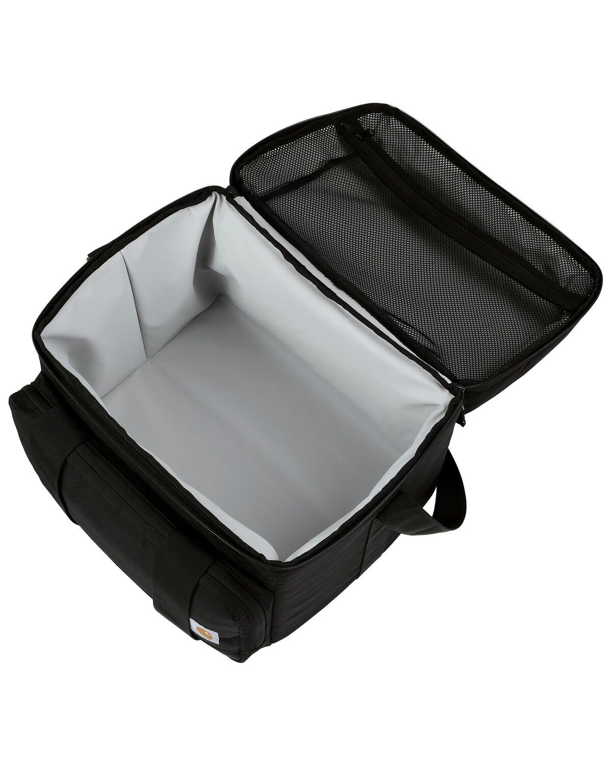 Image #4 - Carhartt Insulated 24 Can Two Compartment Cooler, Black, hi-res