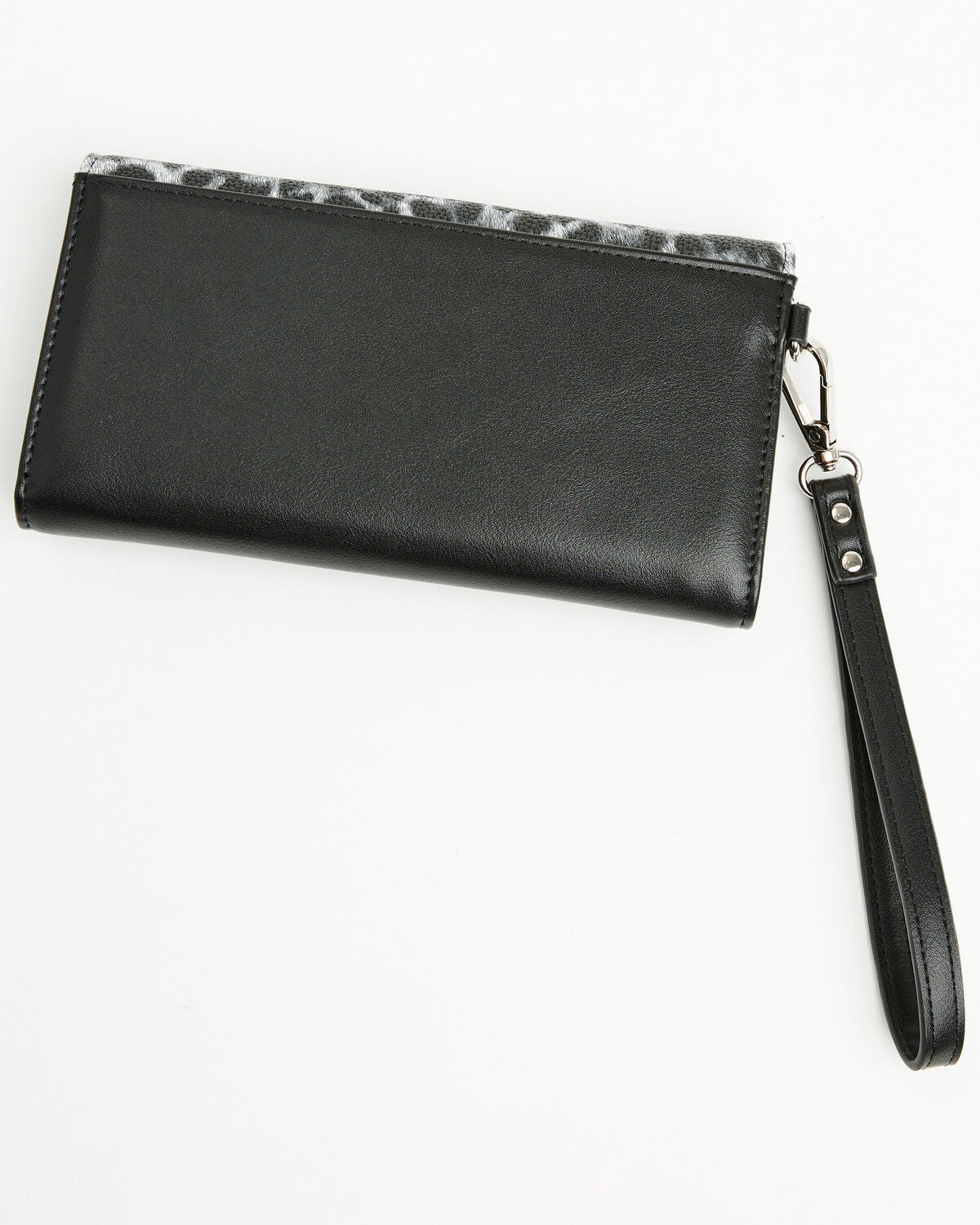 Image #4 - Wrangler Women's Boot Barn Exclusive Leopard Print Wallet, Black, hi-res