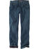 Image #2 - Carhartt Men's Fleece Lined Holter Jeans - Straight Leg, , hi-res