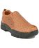Image #1 - Roper Ostrich Print Leather Slip-On Shoes, , hi-res