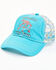 Image #1 - Shyanne Women's Follow The Sun Embroidered Mesh-Back Ball Cap, Teal, hi-res