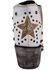 Image #5 - Caborca Silver by Liberty Black Women's A Star is Born Zippered Booties - Snip Toe, White, hi-res