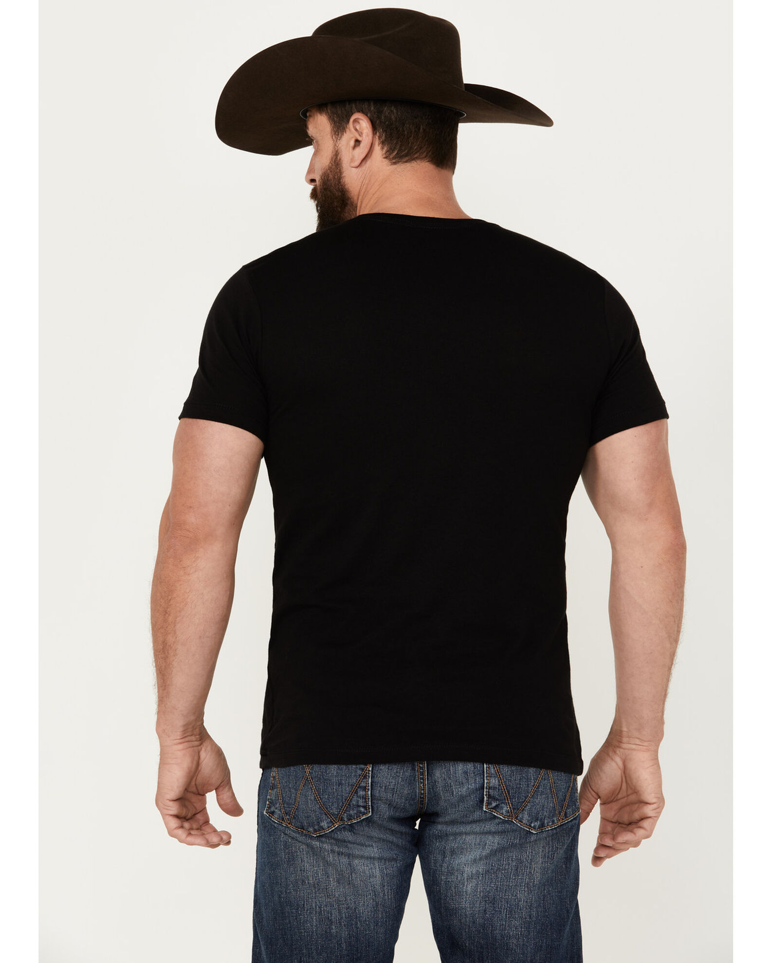Moonshine Spirit Men's Eagle Short Sleeve Graphic T-Shirt