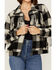 STS Ranchwear Women's Black & Cream Fringe Oaklie Jacket, Black, hi-res