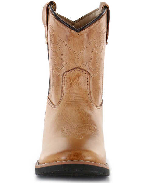 Image #4 - Cody James® Toddler's Showdown Round Toe Western Boots, Tan, hi-res
