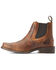 Image #3 - Ariat Men's Midtown Rambler Western Boots - Square Toe, Light Brown, hi-res