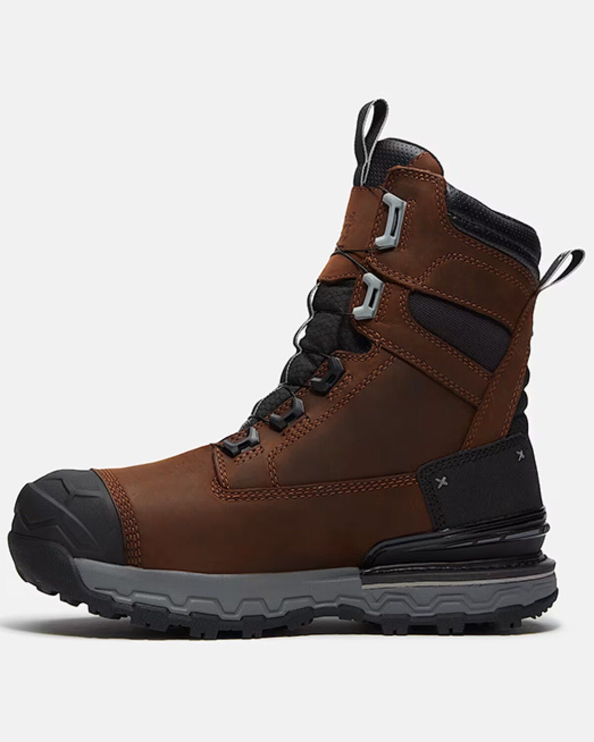 Image #2 - Timberland PRO Men's 8" Boondock Ultralight BOA&reg; Work Boots - Composite Toe, Brown, hi-res