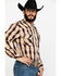 Image #3 - Rock & Roll Denim Men's Southwestern Jacquard Plaid Long Sleeve Western Shirt , , hi-res