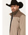 Image #2 - Ariat Men's Wyatt Color Block Softshell Jacket, Tan, hi-res