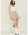 Wishlist Women's Ditsy Floral Print Mini Skirt, Taupe, hi-res