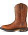 Image #4 - Ariat Men's Workhog Pull On Work Boots - Steel Toe, , hi-res