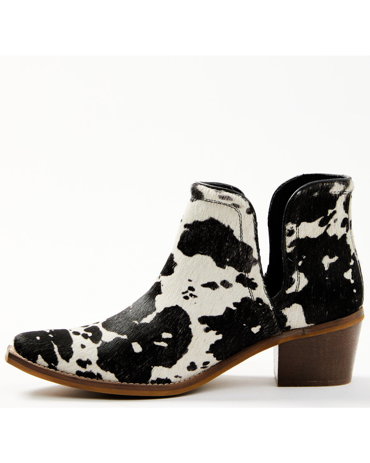 Image #3 - Myra Bag Women's Easy Going Cow Hair Western Booties - Snip Toe, , hi-res