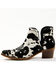 Image #3 - Myra Bag Women's Easy Going Cow Hair Western Booties - Snip Toe, , hi-res