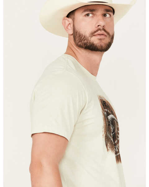 Image #2 - Cody James Men's Do No Harm Take No Bull Short Sleeve Graphic T-Shirt, Wheat, hi-res