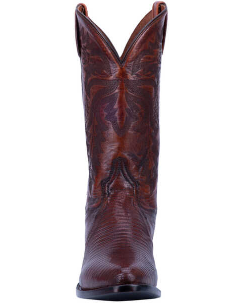 Dan Post Men's Tan Winston Lizard Western Boots - Medium Toe, Brown, hi-res