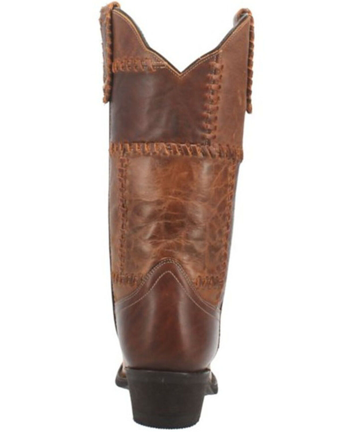 Image #4 - Laredo Women's Whiskey Run Western Boots - Snip Toe, Cognac, hi-res