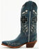 Image #3 - Laredo Women's Floral Underlay Western Boots - Snip Toe, , hi-res