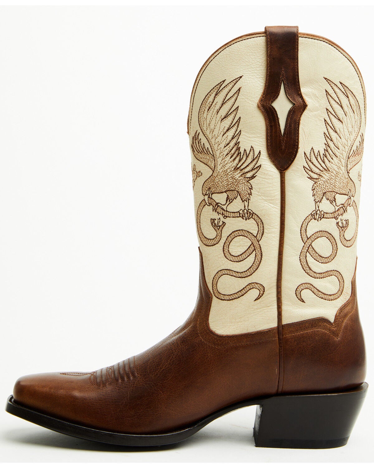 Image #3 - Moonshine Spirit&reg; Men's Oden Western Boots - Square Toe, Coyote, hi-res