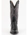 Image #4 - Ferrini Women's Lizard Western Boots - Snip Toe, Black, hi-res