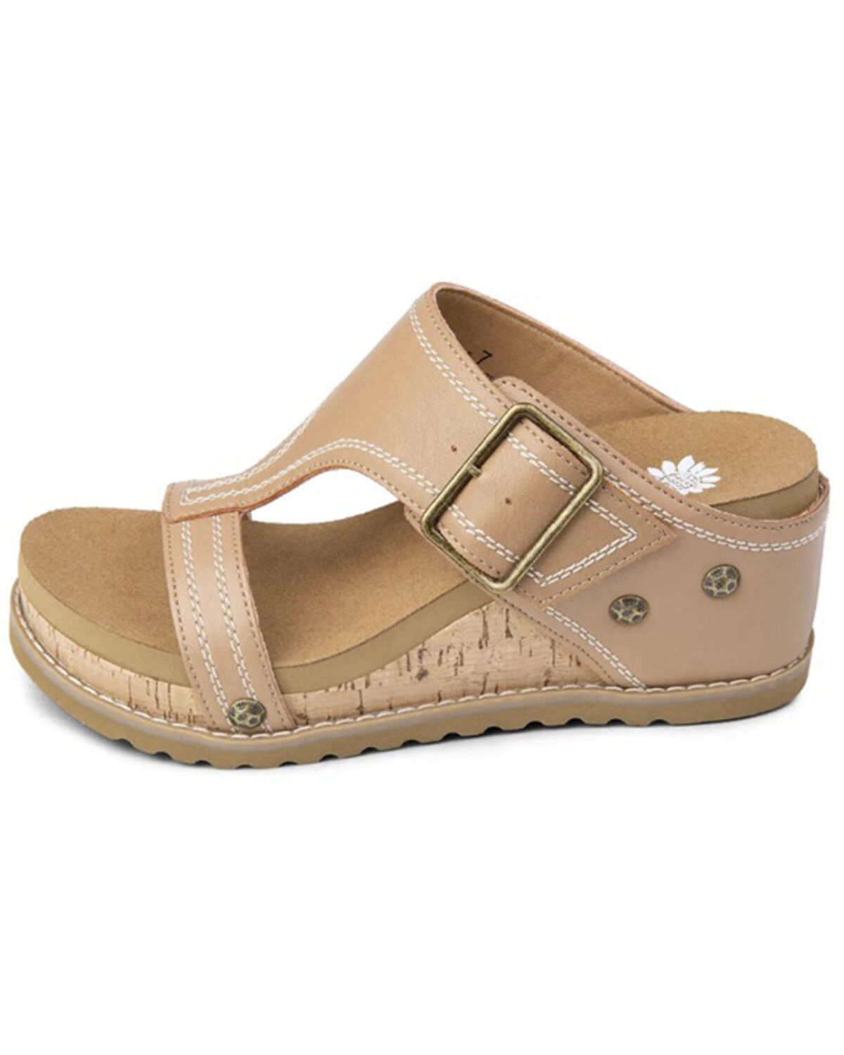 Image #2 - Yellow Box Women's Andreas Wedge Heels, Tan, hi-res