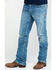 Cody James Core Men's Clover Leaf Light Wash Stretch Slim Straight Jeans , Blue, hi-res