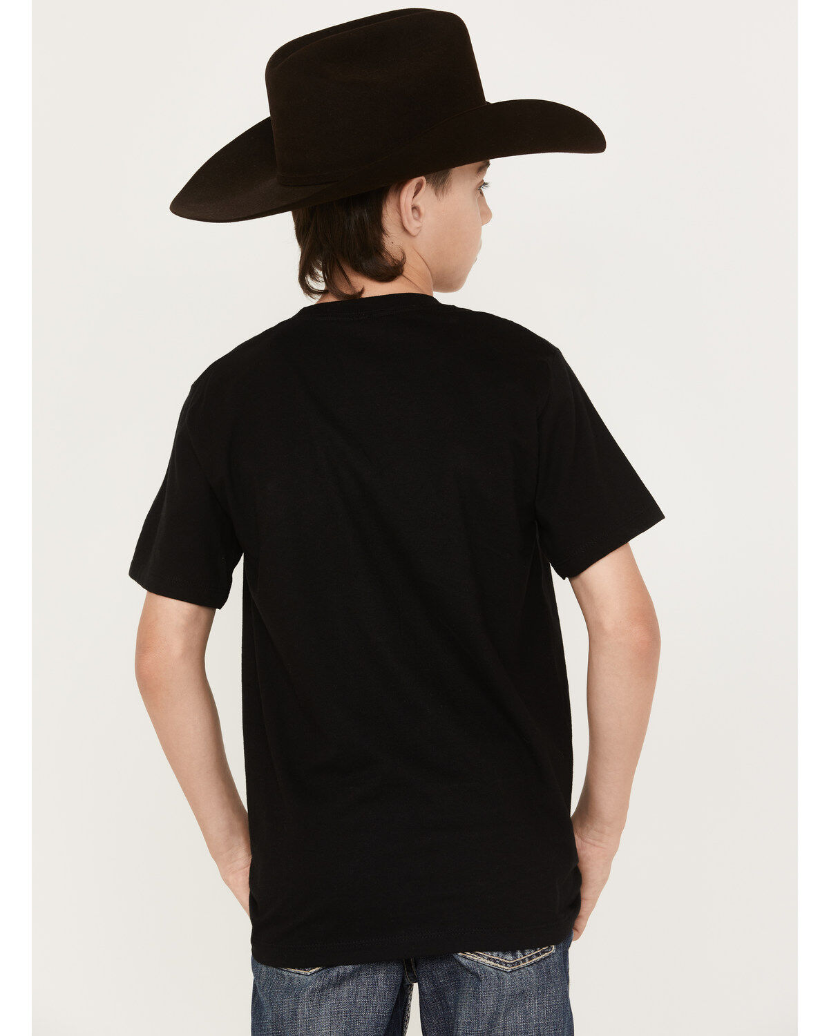 Image #4 - Ariat Boys' Viva Mexico Short Sleeve Graphic T-Shirt, Black, hi-res